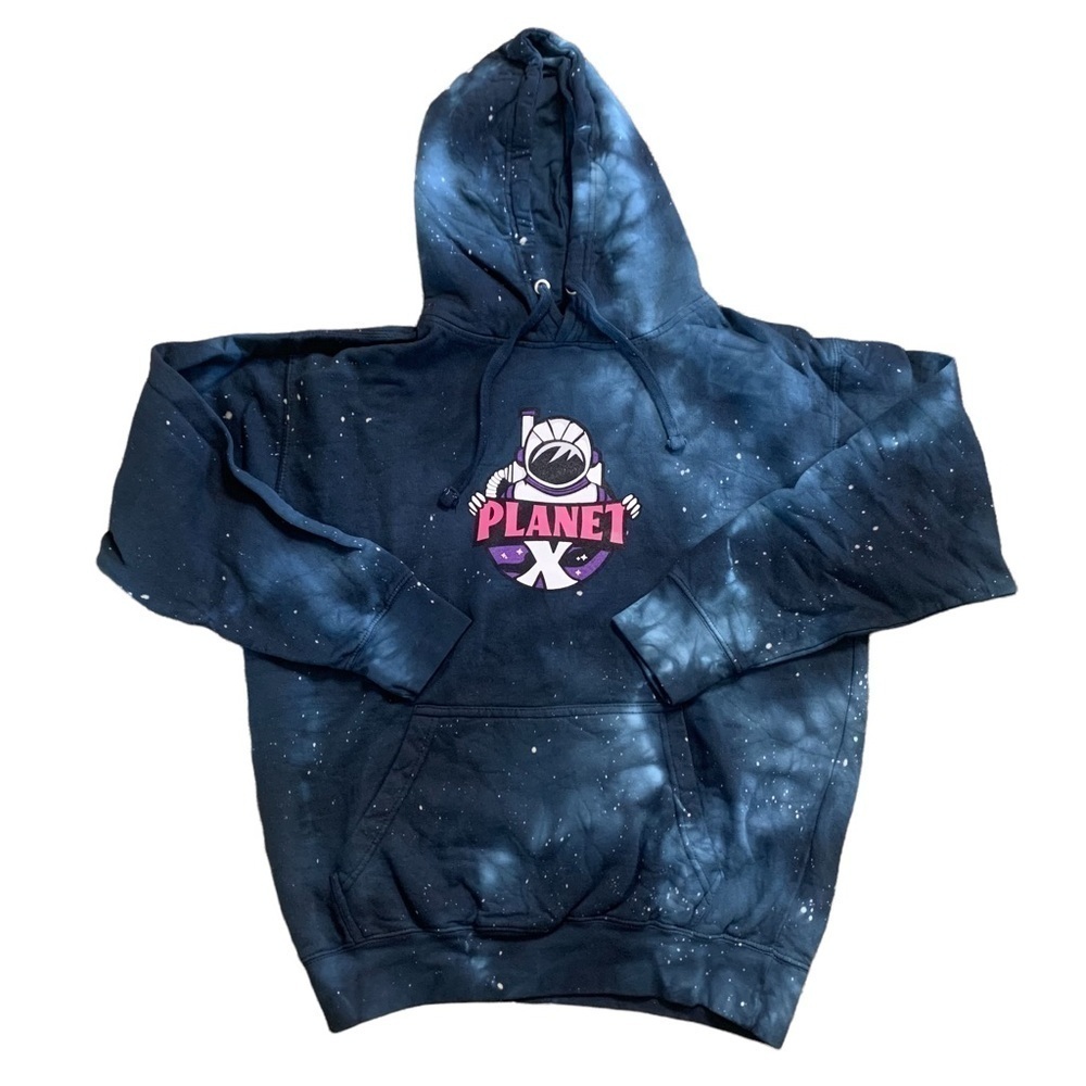 Kushing to the Limit Planer X Hoodie Size Large Astronaut Space Graphics